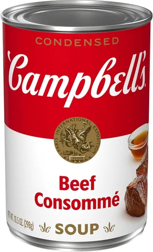 Vista 13 de Campbell's - Sopa condensada de consomé de ternera, lata de 10.5 onzas