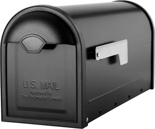 Vista 11 de Architectural Mailboxes 8830RZ-10 Buzón de montaje en poste Winston, bronce frotado
