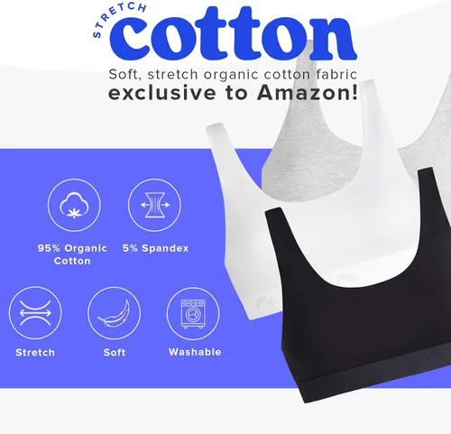 Vista 3 de MeUndies Hipster de algodón elástico para mujer - Bragas cómodas - Tela exclusiva de Tienda