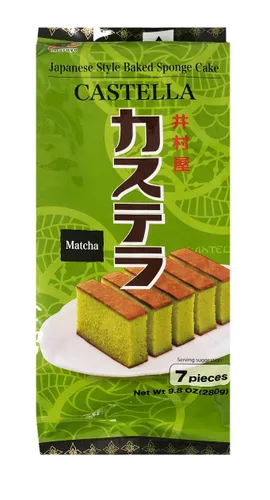 Vista 4 de Imuraya Bizcocho horneado precortado estilo japonés 9.8oz, 7 piezas (queso)