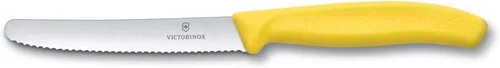 Vista 4 de Victorinox Swiss Classic Serrated Utility - Juego de cuchillos de cocina multicolor, 12