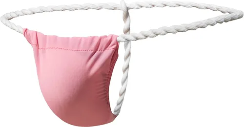 Vista 9 de Tangas de seda de hielo para hombre con espalda en T y tanga de tiro bajo Negro