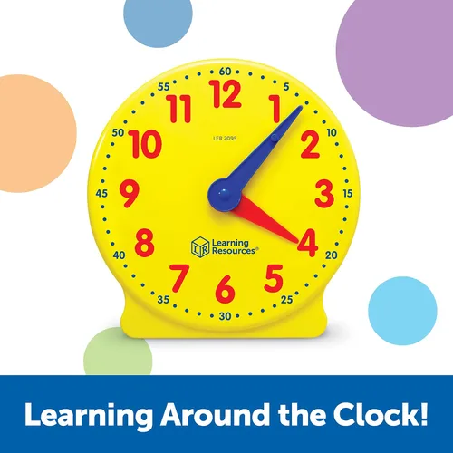Vista 4 de Learning Resources Big Time reloj de estudiante, 12 horas