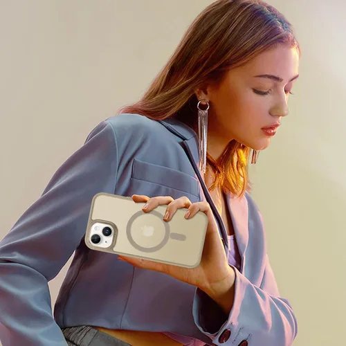 Vista 9 de BENTOBEN Funda magnética para iPhone 14 Plus, compatible con MagSafe, translúcida mate, esmerilada, delgada, ligera, a prueba de golpes
