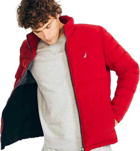 Vista 15 de Chaqueta Nautica de hombres elastizada Reversible peso medio
