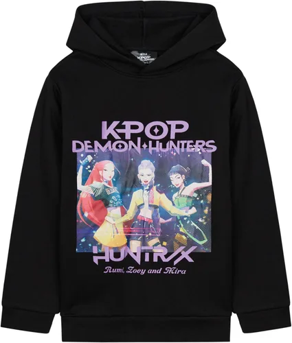 Vista 7 de KPop Demon Hunters Hoodie for Girls Teens, Officially Licensed Warm Sweatshirt Pullover Cozy Hoodies Gifts for Girls