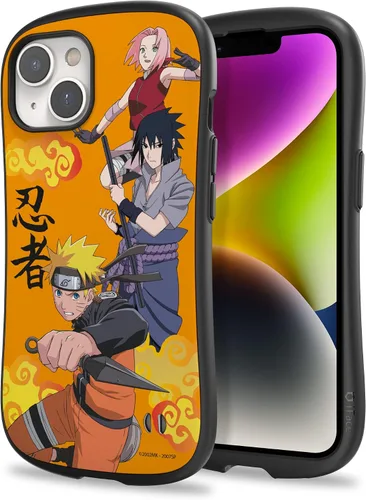 Vista 21 de iFace Naruto Shippuden - Funda para iPhone 13 Pro (6.1 pulgadas), funda protectora de anime a prueba de golpes de primera clase, Naruto y amigos