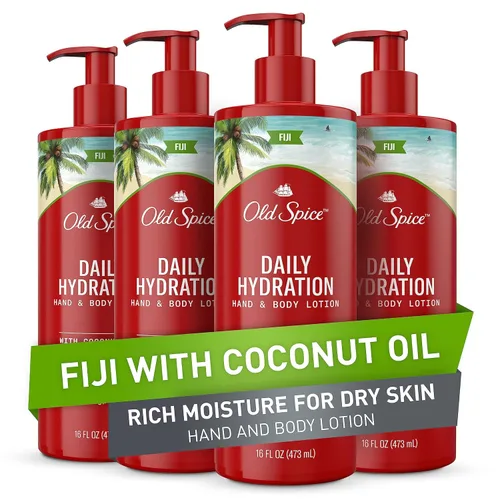 Vista 11 de Old Spice Loción de manos y cuerpo para hombres, hidratación diaria, hidratación 24/7, 24/7 que repone la humedad rica para la piel seca, fórmula