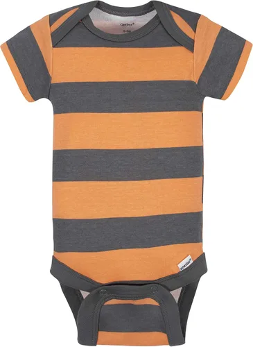 Vista 5 de Grow by Gerber baby-boys 5-pack Short-sleeve Onesies Bodysuits