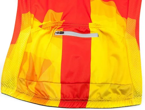 Vista 7 de Uriah - Camiseta de ciclismo para hombre, manga corta, reflectante