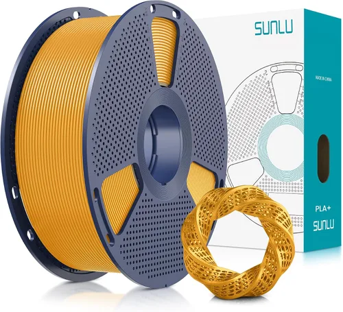 Vista 53 de SUNLU - Filamento PLA Plus para impresora 3D, 1.75 mm, bobina de 1 kg (2.2 lb), enrollado de forma ordenada, precisión dimensional ±0.02 mm