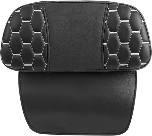 Vista 22 de Asiento de conductor, pasajero y piloto - SLMOTO Asiento de motocicleta de una pieza para 2 personas, compatible con Harley Touring Road King CVO