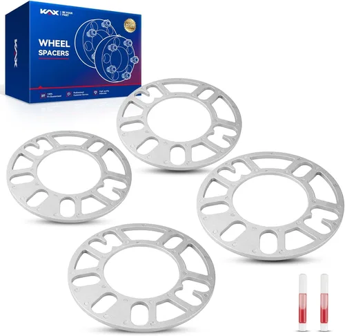 Vista 81 de KAX - Espaciadores de rueda de 0.197 x 4.252 in, espaciador centrado en cubo de 5 lengüetas para Ford Escape