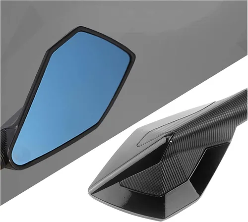 Vista 6 de Espejos laterales universales para motocicleta CNC de 0.394 pulgadas, universales para Benelli TRK 251/502/502X/302 TRK251 TRK502 TRK502X