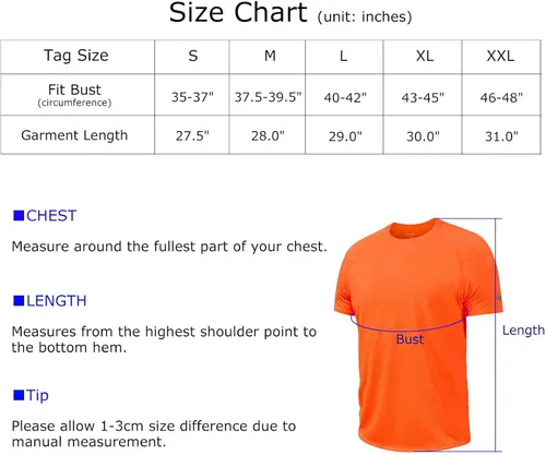 Vista 3 de YumiDay Camisetas de entrenamiento para hombre, ajuste seco, camiseta deportiva atlética que absorbe la humedad, camisetas ligeras de manga corta