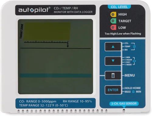 Vista 2 de Autopilot - Monitor de computadora de escritorio CO2 y registrador de datos