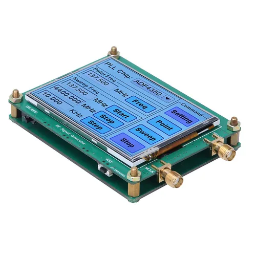 Vista 7 de AUNMAS Generador de alta exactitud, Generadores de funciones Pruebas eléctricas Full RF Sweep Dot Frecuencia Módulo Radio PC Medidor Control