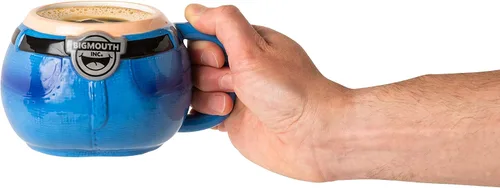 Vista 3 de BigMouth - Taza grande a tope, color azul, talla M