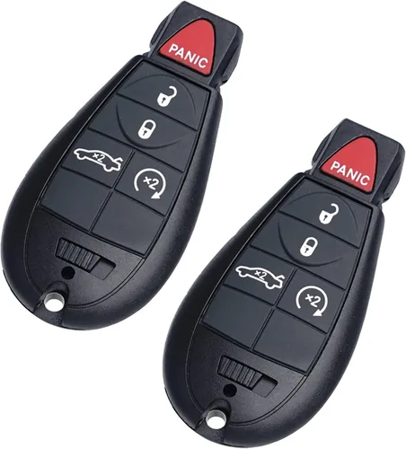 Vista 6 de SUPALAND Llavero de Mando a Distancia FOBIK Reemplazo Compatible con Dodge Challenger 2008 2009 2010 2011 2012 2013 2014 Charger 2009-2013 Durango