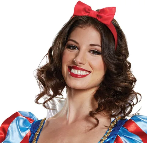 Vista 3 de Disguise Disfraz de Blancanieves para mujer, vestido oficial de disfraz de princesa Disney Blancanieves