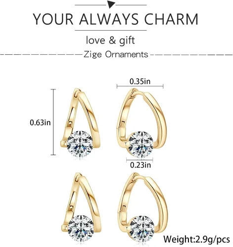 Vista 6 de Aretes linfáticos para mujer en Prime Yoopulse, aretes linfáticos para terapia de linfvidad, aretes de germanio, joyería de drenaje linfático