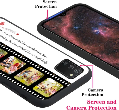 Vista 3 de Funda personalizada de teléfono personalizada para Samsung Galaxy A03S A53 A10E A02S A12 A13 A32 A42 A51 A52 A71