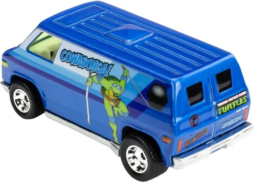 Vista 3 de Hot Wheels Pop Culture - Vehículo a escala 1:64 de los años 70 para niños de 3 años en adelante y coleccionistas de autos de juguete nuevos
