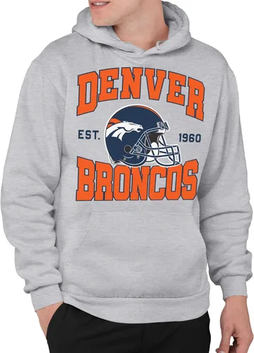 Vista 7 de Junk Food NFL Sudadera con Capucha Pullover Signature unisex para adultos. Ajuste Unisex Relajado.