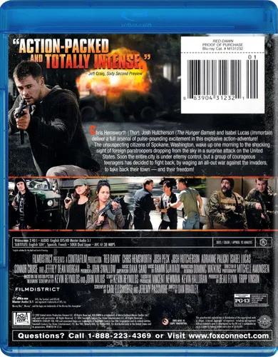 Vista 2 de Red Dawn (2012) Blu Ray