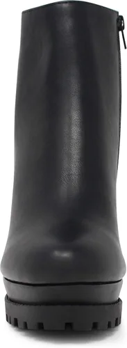 Vista 3 de MARCOREPUBLIC Uganda - Botines para mujer con punta redonda y tacón grueso apilado