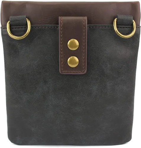 Vista 7 de CHALA GEMINI Bolso bandolera de lona para regalo, color negro