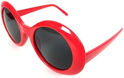 Vista 3 de Kurt Cobain Alien Shades Sunglasses Nirvana Thick Frame Glasses