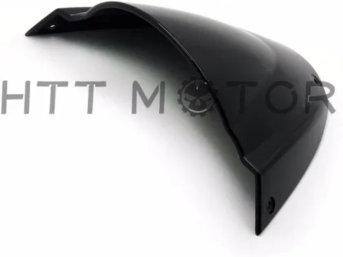 Vista 5 de SMT-Parabrisas compatible con Ducati Monster 696 2008 2009 2010 2011 2012-2014 negro [B074V39YYR]