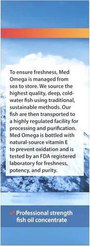 Vista 4 de Carlson Med Omega, Limón-Lima, 2,700 mg Omega-3, 3.4 fl oz