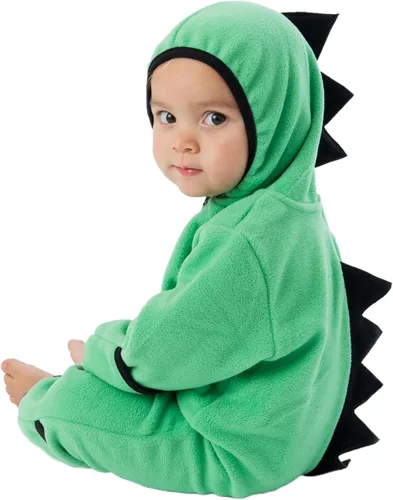 Vista 31 de Enterizo de vellón para bebé, rómper de una sola pieza con capucha para niños, ropa para exteriores, chaqueta infantil
