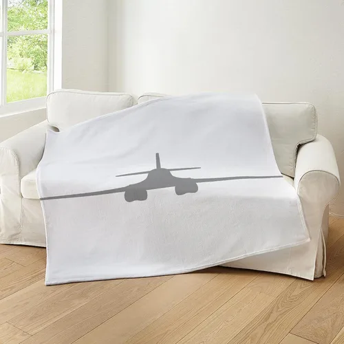 Vista 5 de CafePress B 1 Manta de forro polar súper suave, 60 x 50 pulgadas
