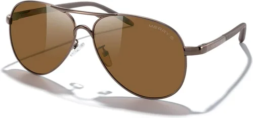 Vista 141 de MERRY'S, UV400 S8513, gafas de sol polarizadas para conducir, marco irrompible, para hombre.