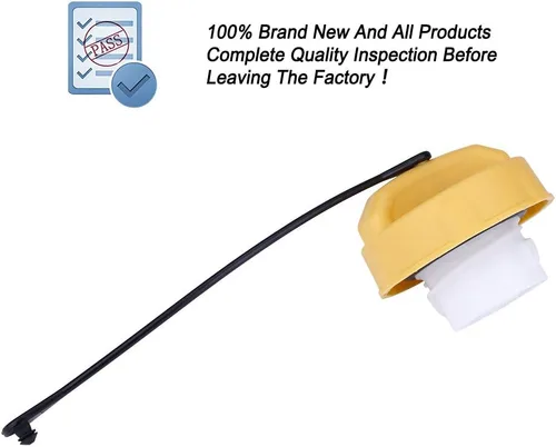 Vista 5 de Tapa de gasolina E85, tapa de combustible para Chrysler Dodge Jeep - Dakota Ram 2007-2010, Durango 2011-2013, viaje 2011-2019, Cherokee 2014-2017