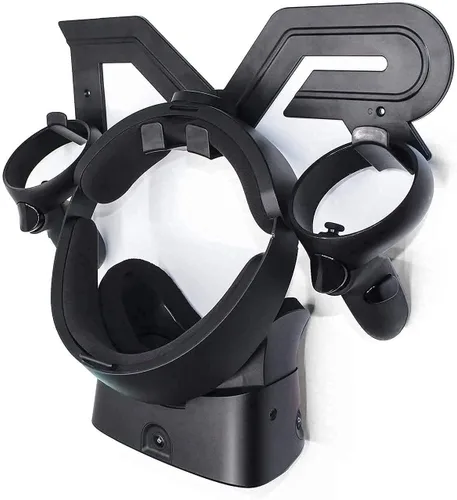 Vista 7 de Cubierta de agarre para controlador táctil soporte de pared compatible con Oculus Quest 2