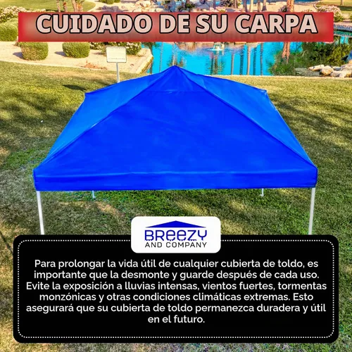 Vista 5 de Reemplazo de toldo desplegable con protección UV (96 pulgadas UV)