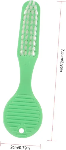Vista 2 de Healifty Cepillo de dientes manual 10pcs Prisión Cepillo de dientes Manual Cepillo de dientes Manual Mango Suave Plástico Cabeza de Cepillo Grande