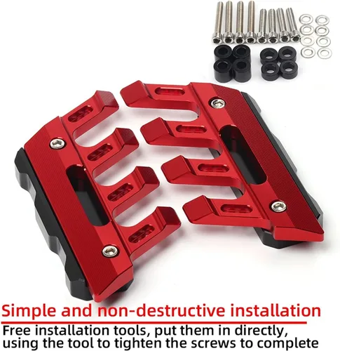 Vista 4 de Guardabarros delantero para motocicleta, guardabarros para Yamaha FZ25 FZ-25 anticaídas marco deslizantes