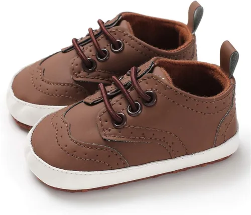 Vista 15 de COSANKIM Zapatos deportivos para bebé niño y niña, zapatos de tobillo altos, antideslizantes, suela suave, zapatos de cuna para niños pequeños