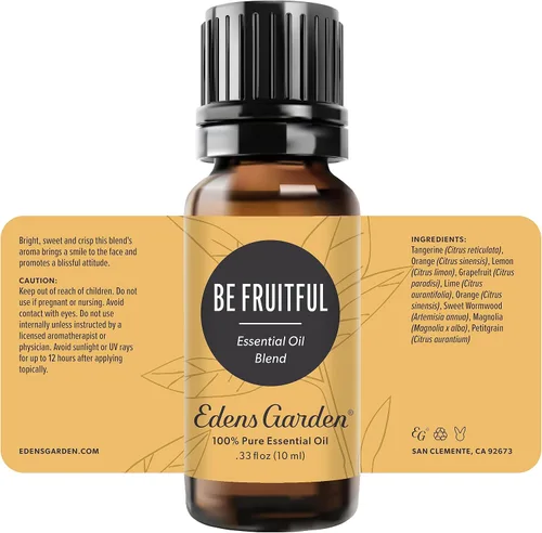 Vista 9 de Edens Garden Be Fruitful Aceite esencial mezcla - 100% puro grado premium, sin diluir, natural, terapéutico, para aromaterapia, lo mejor