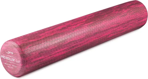 Vista 11 de OPTP PRO-Roller - Rodillo de espuma de densidad suave, redondo, azul corto, 18" x 6" Low density soft foam roller for physical therapy, Pilates