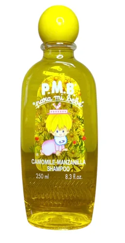 Vista 2 de Para Mi Bebe Champú de manzanilla, 8.3 oz (paquete de 4)