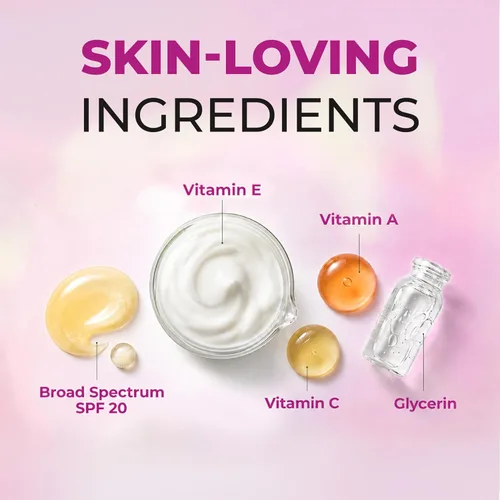 Vista 4 de Crema de día Retinol con SPF 20, talla única , Un solo color Daily face cream for mature and aging skin with Vitamin C and E - lightweight wrinkle