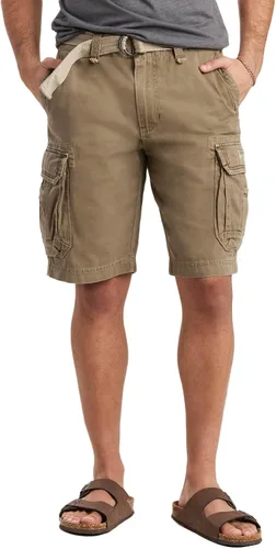 Vista 37 de Unionbay Survivor pantalones cortos de cargo con cinturón para hombre