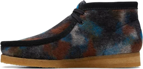 Vista 49 de Clarks Wallabee Chukka Botas para hombre cera de abeja cuero