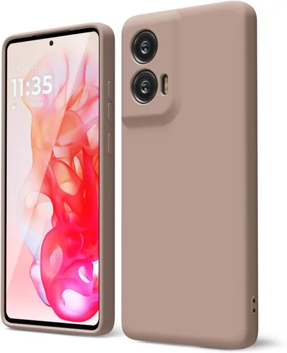 Vista 24 de oakxco para Motorola Moto G Stylus 5g 2021 Funda de teléfono de silicona líquida, delgada y suave, de goma de caucho, TPU, cubierta simple y lisa
